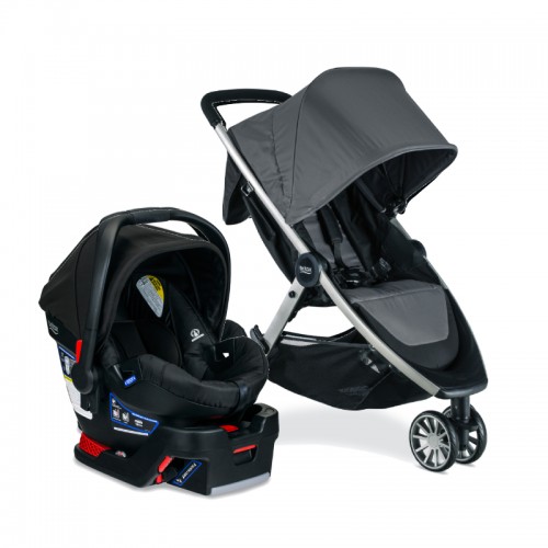 Britax B-Lively Stroller + B-safe Gen2  Infant Car Seat | Travel System Britax B-Lively Stroller + B-safe Gen2  Infant Car Seat | Travel System